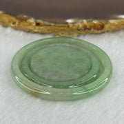 Type A Green Jadeite Bangle and Display 35.86g Inner Diameter 44.5mm 6.1 by 4.6mm, 33.3mm 5.6 by 4.9mm, 31.4 by 6.3mm (Close to Perfect) - Huangs Jadeite and Jewelry Pte Ltd