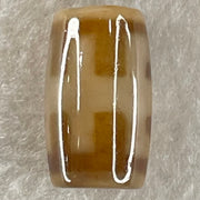 Natural Powerful Tibetan Old Oily Agate Patina Guiren Tairen Human Dzi Bead Totem Amulet Heavenly Master (Tian Zhu) 贵人天诛 4.98g 20.0 by 11.9mm - Huangs Jadeite and Jewelry Pte Ltd