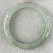 Type A Green Jadeite Bangle 54.02g Internal Diameter 58.2mm 11.0 by 8.6mm (External Lines) - Huangs Jadeite and Jewelry Pte Ltd