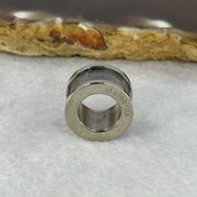 14.0mm Meteorite in Titanium Pendent / Charm (Grey Color) 3.30g 9.0 by 14.4mm - Huangs Jadeite and Jewelry Pte Ltd