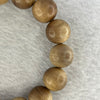 Natural Wild Old India Sandalwood Bracelet 老山檀手链  23.74g 15.2 mm 15 Beads - Huangs Jadeite and Jewelry Pte Ltd