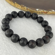 Natural Wild Hainan Jiang Zhen Xiang ( Acronychia Pedunculata) Beads Bracelet (Sinking Type) 天然野生海南降真香珠手链  14.43g 18cm /12.1mm 17 Beads - Huangs Jadeite and Jewelry Pte Ltd