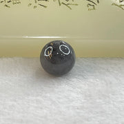 Type A Grey Wuji Jadeite Beads for Bracelet/Necklace/Earring/Ring 1.85g 10.2mm - Huangs Jadeite and Jewelry Pte Ltd
