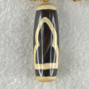 Natural Powerful Tibetan Old Oily Agate Ancient Thousand Hand Guan Yin Dzi Bead Heavenly Master (Tian Zhu) 千手观音天珠 10.20g 38.6 by 13.0mm - Huangs Jadeite and Jewelry Pte Ltd