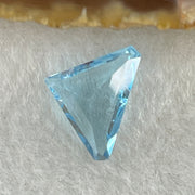 Natural Sky Blue Topaz Trillion Shape 10.16ct 12.9 by 9.3 by 4.3mm - Huangs Jadeite and Jewelry Pte Ltd