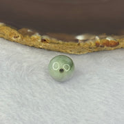 Type A Lavender with Green Patches Jadeite Bead for Bracelet/Necklace/Earrings/Ring 3.80g 13.0mm - Huangs Jadeite and Jewelry Pte Ltd