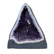 Natural Brazil Triangular Shape Amethyst Cacoxenite Cave 460.0 by 260.0 by 500.0mm - Huangs Jadeite and Jewelry Pte Ltd