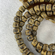 Natural Wild Vietnam Lu Qi Nan Agarwood Beads Necklace 29.10g 80cm 9.0mm 106 + 6 Beads - Huangs Jadeite and Jewelry Pte Ltd