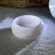Type A Lavender Jadeite Ring 7.00g 10.2 by 3.6mm US9.5 HK21 - Huangs Jadeite and Jewelry Pte Ltd