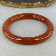 Red Quartzite Jade Bangle 天山玉手镯 Internal Diameter 61.0mm 49.43g 10.6 by 10.6mm - Huangs Jadeite and Jewelry Pte Ltd