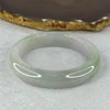 Type A Lavender and Green Bangle 61.06g 13.3 by 8.8 mm Internal Diameter 55.8 mm (Internal Lines) - Huangs Jadeite and Jewelry Pte Ltd