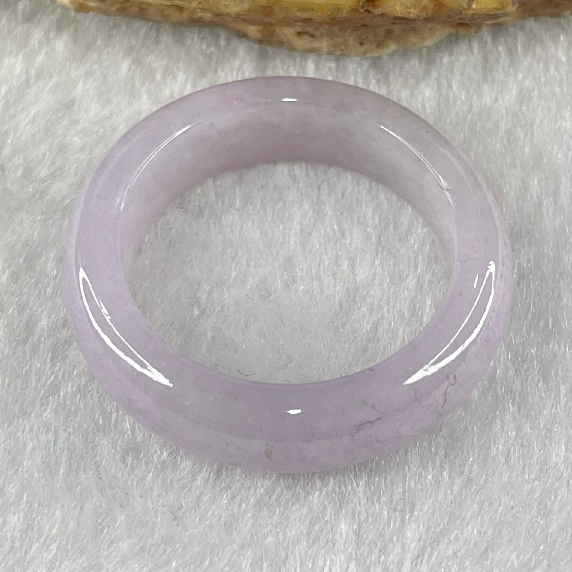 Type A Lavender Jadeite Ring 4.45g 6.2 by 3.9mm US9.3 by HK20.8 ( Slight Internal ) - Huangs Jadeite and Jewelry Pte Ltd