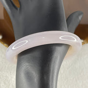 Natural Purple Flower Agate Bangle Set 119.44g Inner Diameter 55.6mm 10.8 by 11.2mm (Perfect) - Huangs Jadeite and Jewelry Pte Ltd