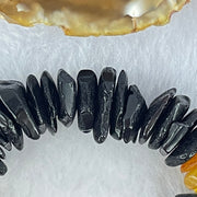 Natural Butterscotch and Blood Amber Irregular Beads Bracelet 28.44g 18cm 17.0 by 15.3 by 5.5mm to 10.9 by 9.8 by 4.0mm 53pcs - Huangs Jadeite and Jewelry Pte Ltd