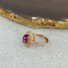 Natural Ruby in Sliver Ring (Adjustable Size) 2.72g 7.9 by 5.9 by 3.5mm - Huangs Jadeite and Jewelry Pte Ltd