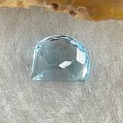 Natural Sky Blue Topaz Trillion Shape 2.59ct 9.0 by 7.1 by 4.7mm - Huangs Jadeite and Jewelry Pte Ltd