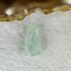 Type A ICY Sky Blue Jadeite Rabbit Mini Display 2.37g 10.0 by 7.0 by 17.3mm - Huangs Jadeite and Jewelry Pte Ltd