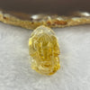 Natural Citrine Quartz Long Gui 13.599g 34.3 by 17.8 by 15.8mm - Huangs Jadeite and Jewelry Pte Ltd