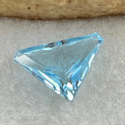 Natural Sky Blue Topaz Trillion Shape 10.16ct 12.9 by 9.3 by 4.3mm - Huangs Jadeite and Jewelry Pte Ltd