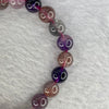 Natural Super 7 Crystal Bracelet 超七手链 19.51g 8.7 mm 22 Beads - Huangs Jadeite and Jewelry Pte Ltd