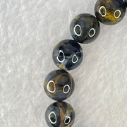 Good Grade Natural Petersite Beads Bracelet 30.61g 17cm 10.8mm 19 Beads - Huangs Jadeite and Jewelry Pte Ltd