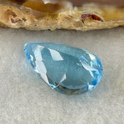Natural Sky Blue Topaz Teardrop Shape 11.62ct 19.4 by 12.3 by 6.8mm - Huangs Jadeite and Jewelry Pte Ltd