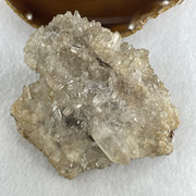 Natural Clear Quartz Crystal Cluster Display 737.3g 127.1 by 120.0 by 75.0mm - Huangs Jadeite and Jewelry Pte Ltd