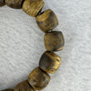 Natural Agarwood of Hainan Island 海南棋楠沉香 Floating Type 10.70 13.0 mm 17 Beads - Huangs Jadeite and Jewelry Pte Ltd