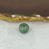 Type A Deep Green Jadeite Bead for Bracelet/Necklace/Earrings/Rings 3.62g 12.8mm - Huangs Jadeite and Jewelry Pte Ltd