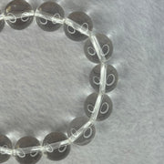 Natural Clear Quartz Beads Bracelet 天然白水晶手链 46.03g 17.5cm 12.9mm 16 Beads - Huangs Jadeite and Jewelry Pte Ltd