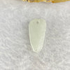 Type A Green Pea Pod Jadeite 2.93g by 11.7 by 22.5 by 6.4mm - Huangs Jadeite and Jewelry Pte Ltd