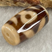 Natural Powerful Tibetan Old Oily Agate Patina Guiren Tairen Human Dzi Bead Totem Amulet Heavenly Master (Tian Zhu) 贵人天诛 4.67g 20.0 by 11.5mm - Huangs Jadeite and Jewelry Pte Ltd