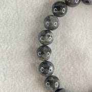 Average Grade Natural Labradorite Beads Bracelet 32.46g 16.5cm 10.7mm 19 Beads - Huangs Jadeite and Jewelry Pte Ltd