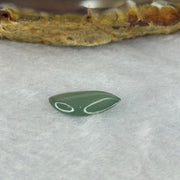 Type A ICY Blueish Green Jadeite Jade Stone For Setting 2.70ct 15.2 by 8.2 by 3.0mm - Huangs Jadeite and Jewelry Pte Ltd