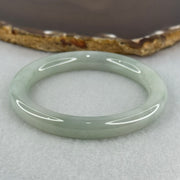 Type A Jelly Sky Blue Jadeite Bangle Internal Diameter 52.5mm 61.30g 9.0 by 8.4mm (Very Slight Internal Lines) - Huangs Jadeite and Jewelry Pte Ltd
