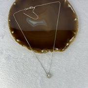 Moving Dancing Cubic Zirconia in 925 Sliver Necklace 2.96g 4.7g 1.8mm - Huangs Jadeite and Jewelry Pte Ltd