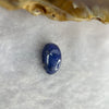 Natural Blue Sapphire Cabochon 3.0 ct 9.8 by 6.0 by 4.7mm - Huangs Jadeite and Jewelry Pte Ltd