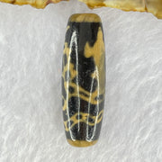 Natural Powerful Tibetan Old Oily Agate Guan Yin on Dragon Dzi Bead Heavenly Master (Tian Zhu) 观音龙天珠 9.23g 38.0 by 12.4mm - Huangs Jadeite and Jewelry Pte Ltd