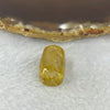 Good Grade Natural Golden Rutilated Quartz Crystal Lulu Tong Barrel 天然金顺发晶水晶露露通桶 
4.68g 16.9 by 12.2mm - Huangs Jadeite and Jewelry Pte Ltd