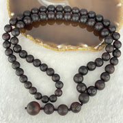Natural Dark Red Medicine Amber Beads Necklace 天然红药琥珀项链 51.49g 68cm 90.0 - 15.6mm 71 Beads - Huangs Jadeite and Jewelry Pte Ltd