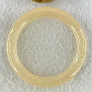 Natural Peach Color Agate Bangle Internal Diameter 56.5mm 43.63g 10.5 by 9.9mm (Close to Perfect) - Huangs Jadeite and Jewelry Pte Ltd