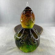 Liuli Fu Lu Shou Hulu Calabash Display 1,263.9g 149.5 by 97.0mm - Huangs Jadeite and Jewelry Pte Ltd