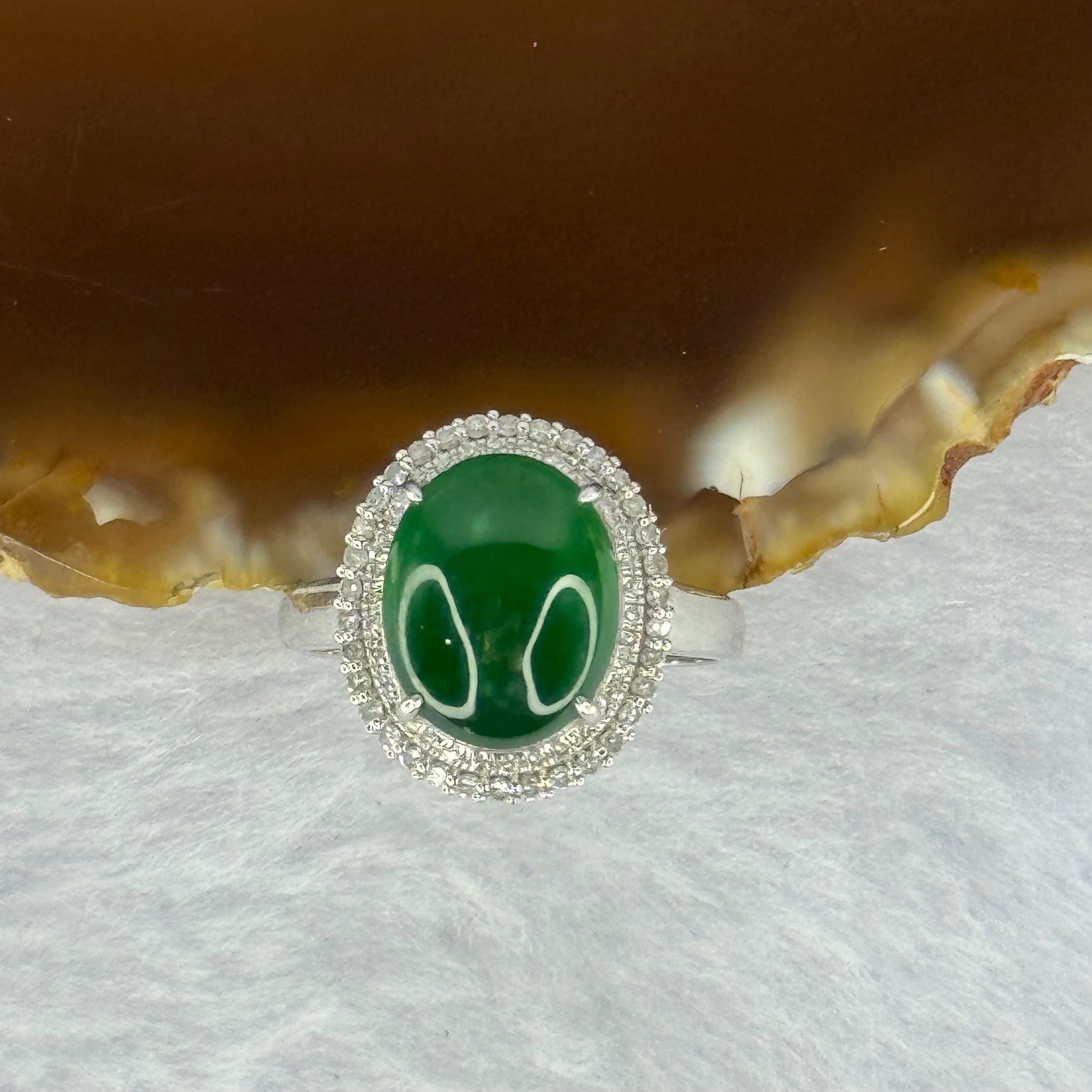 18K White Gold Jewelry 白金 Ready Made and Customised Gems