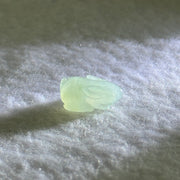 Type A Sky Blue Jadeite Rabbit Charm 1.08g 13.0 by 6.8 by 6.4mm - Huangs Jadeite and Jewelry Pte Ltd