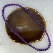 Good Grade Natural Amethyst Necklace 40.44g 52cm 7.3mm 79 Beads - Huangs Jadeite and Jewelry Pte Ltd