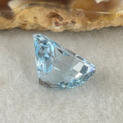 Natural Sky Blue Topaz Trillion Shape 6.20ct 13.6 by 10.8 by 6.8mm - Huangs Jadeite and Jewelry Pte Ltd