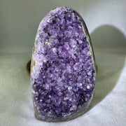 Natural Amethyst Rough Rectangular Shaped Display 1354.7g 90.0 by 81.0 by 145.3mm - Huangs Jadeite and Jewelry Pte Ltd