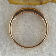 Natural Marquise Shape Diamond in 18K Rose Gold Ring D0.24ct Total 4.85g US7 HK15 - Huangs Jadeite and Jewelry Pte Ltd