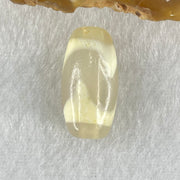 Natural Powerful Tibetan Old Oily Agate Tiger Tooth Daluo Dzi Bead Heavenly Master (Tian Zhu) 虎呀天诛 3.07g 20.1 by 10.3mm - Huangs Jadeite and Jewelry Pte Ltd