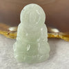 Type A Green Jadeite Guan Yin Pendant 8.54g  41.9 by 26.0 by 5.5mm - Huangs Jadeite and Jewelry Pte Ltd